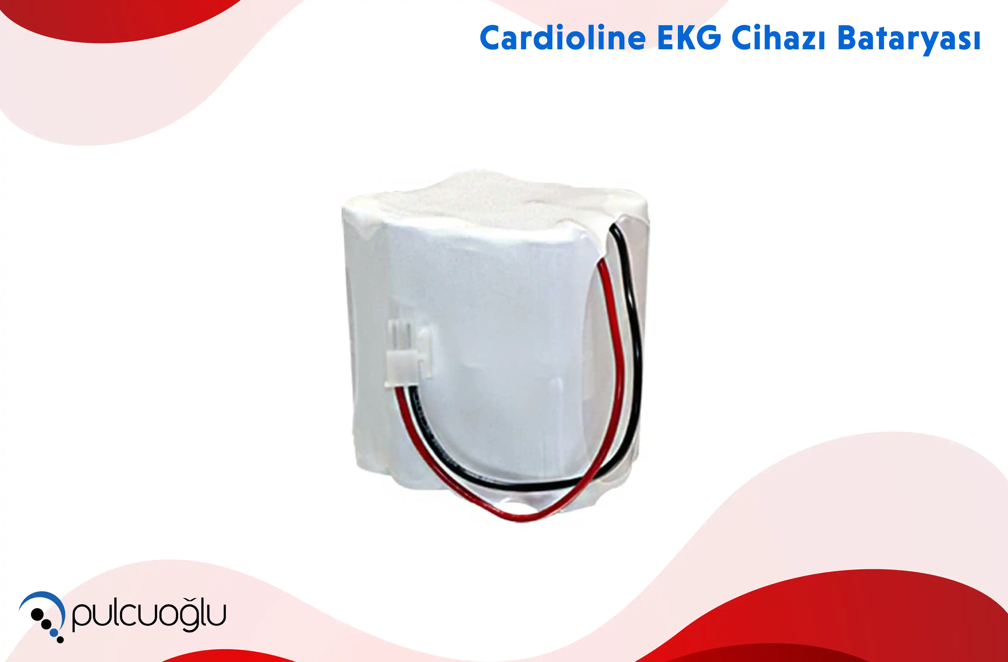 Cardioline EKG Cihazı Bataryası