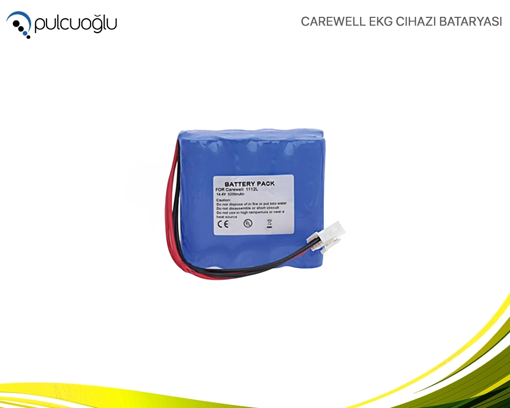                              Carewell EKG Cihazı Bataryası