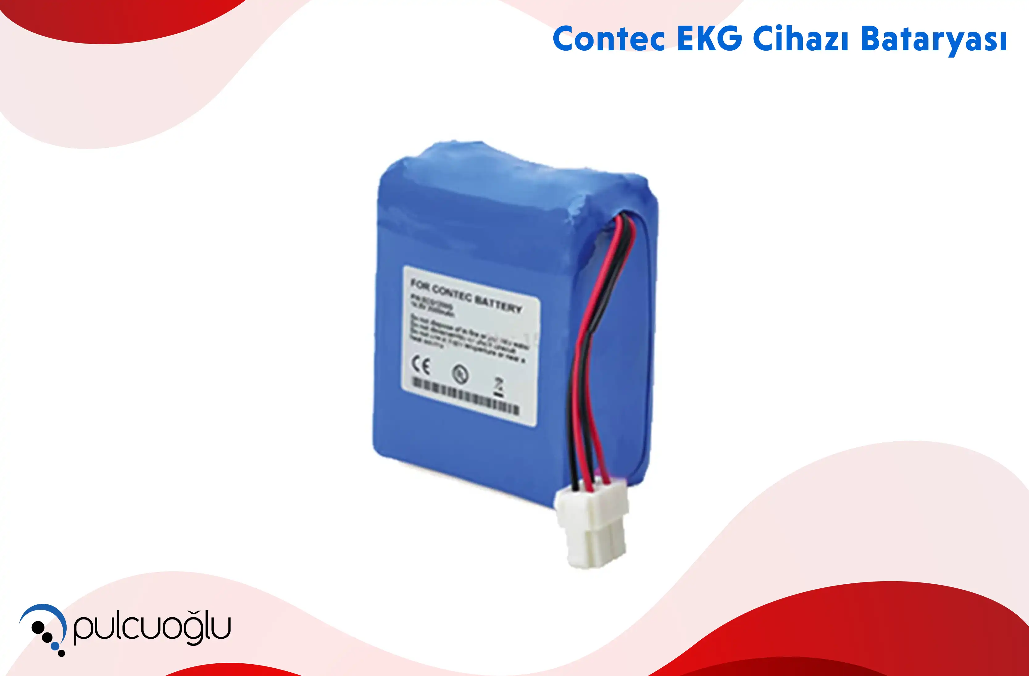 Contec EKG Cihazı Bataryası