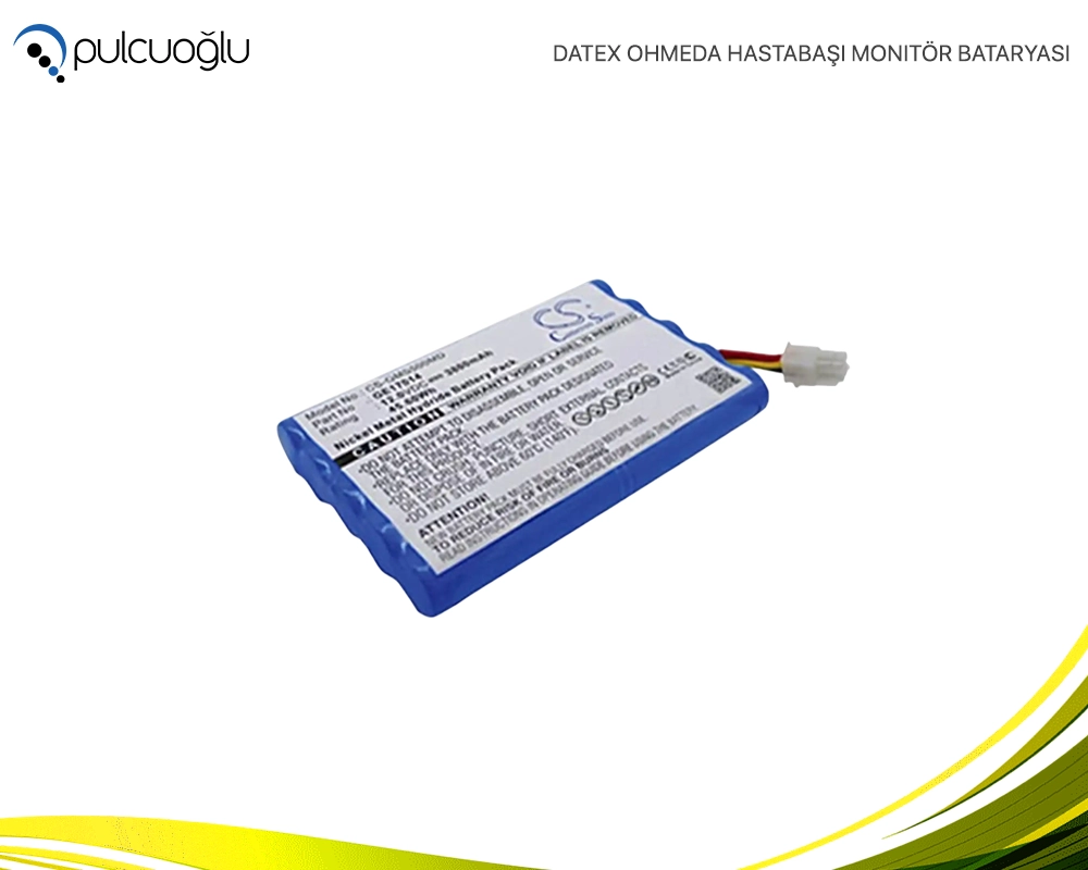                Datex Ohmeda Hastabaşı Monitör Bataryası
