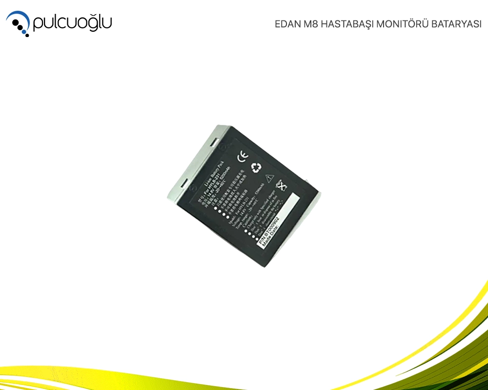                         Edan M8 Hastabaşı Monitörü Bataryası