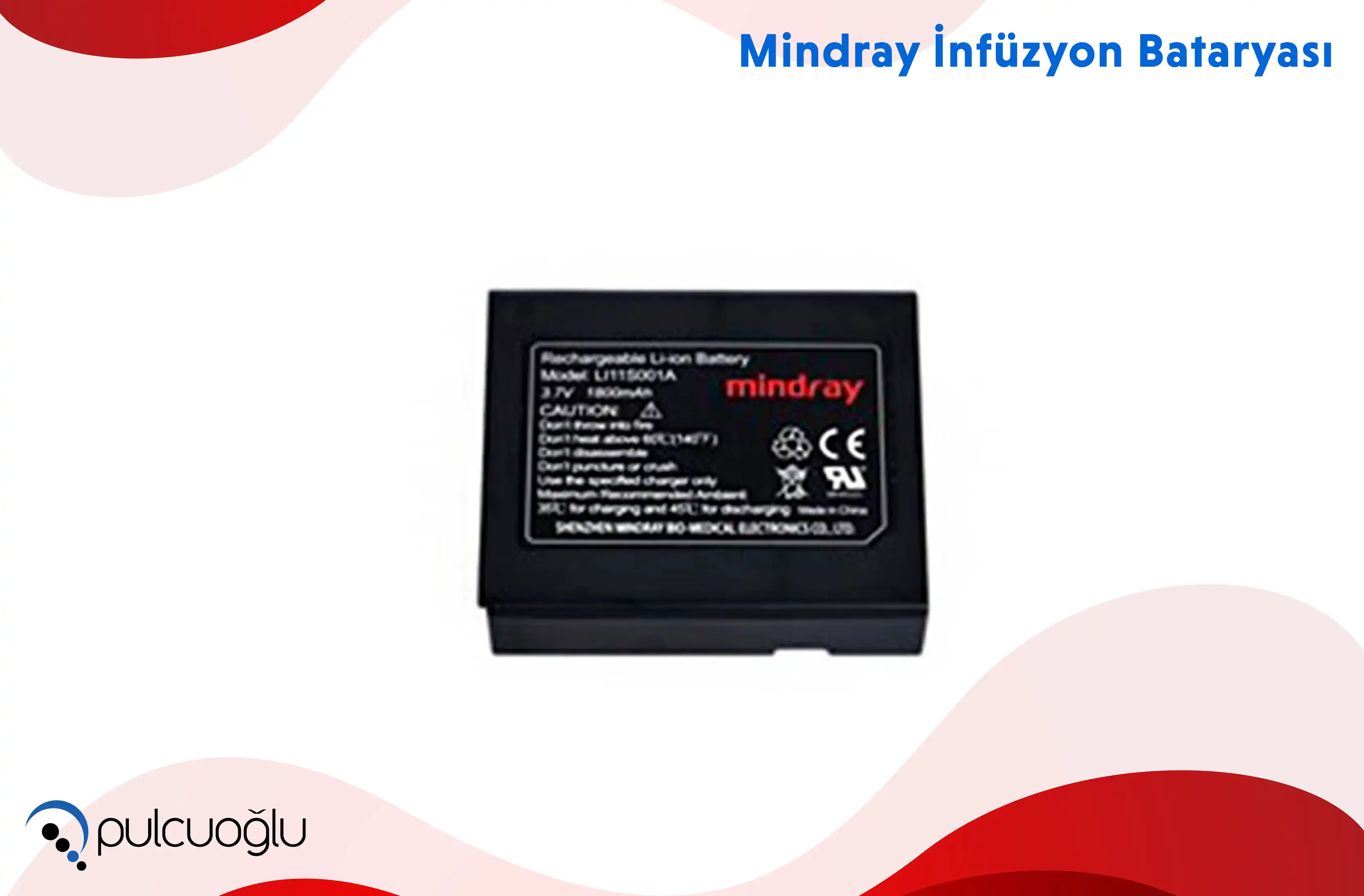 Mindray İnfüzyon Cihazı Bataryası