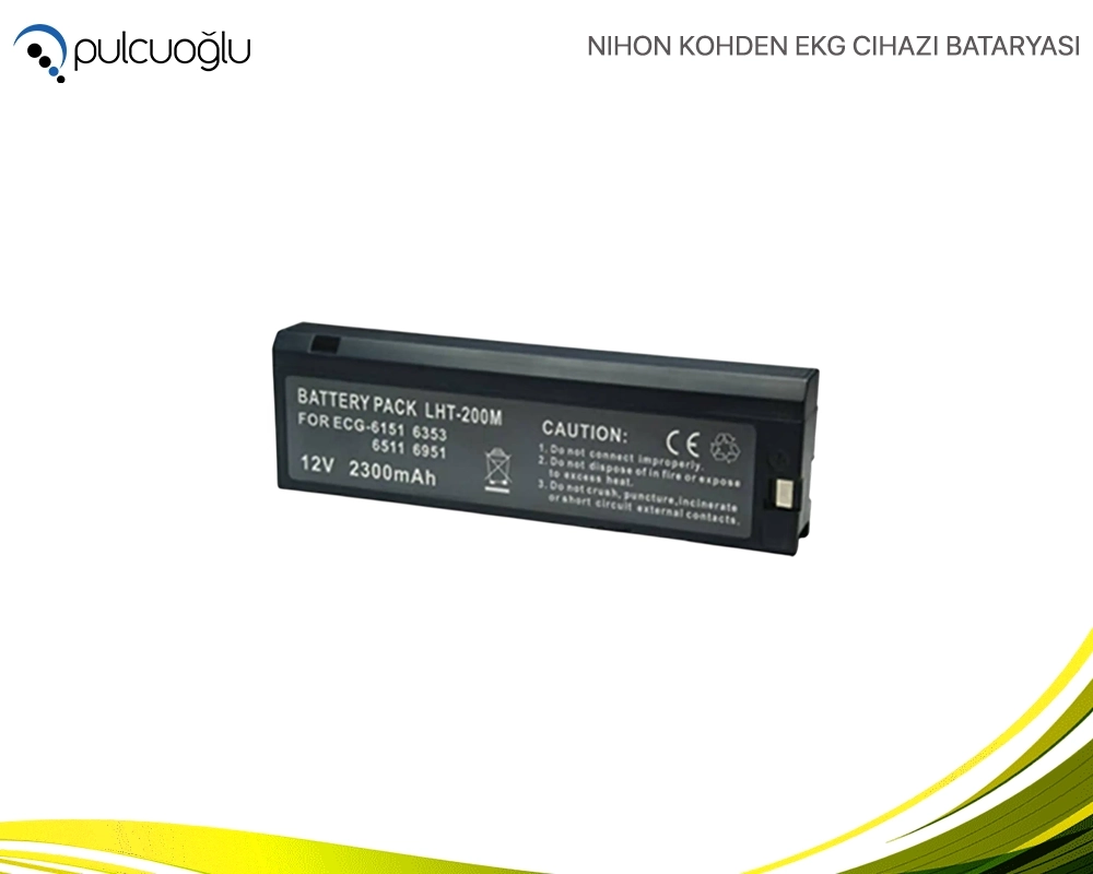                        Nihon Kohden EKG Cihazı Bataryası