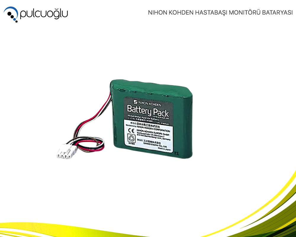                                 Nihon Kohden Hastabaşı Monitörü Bataryası