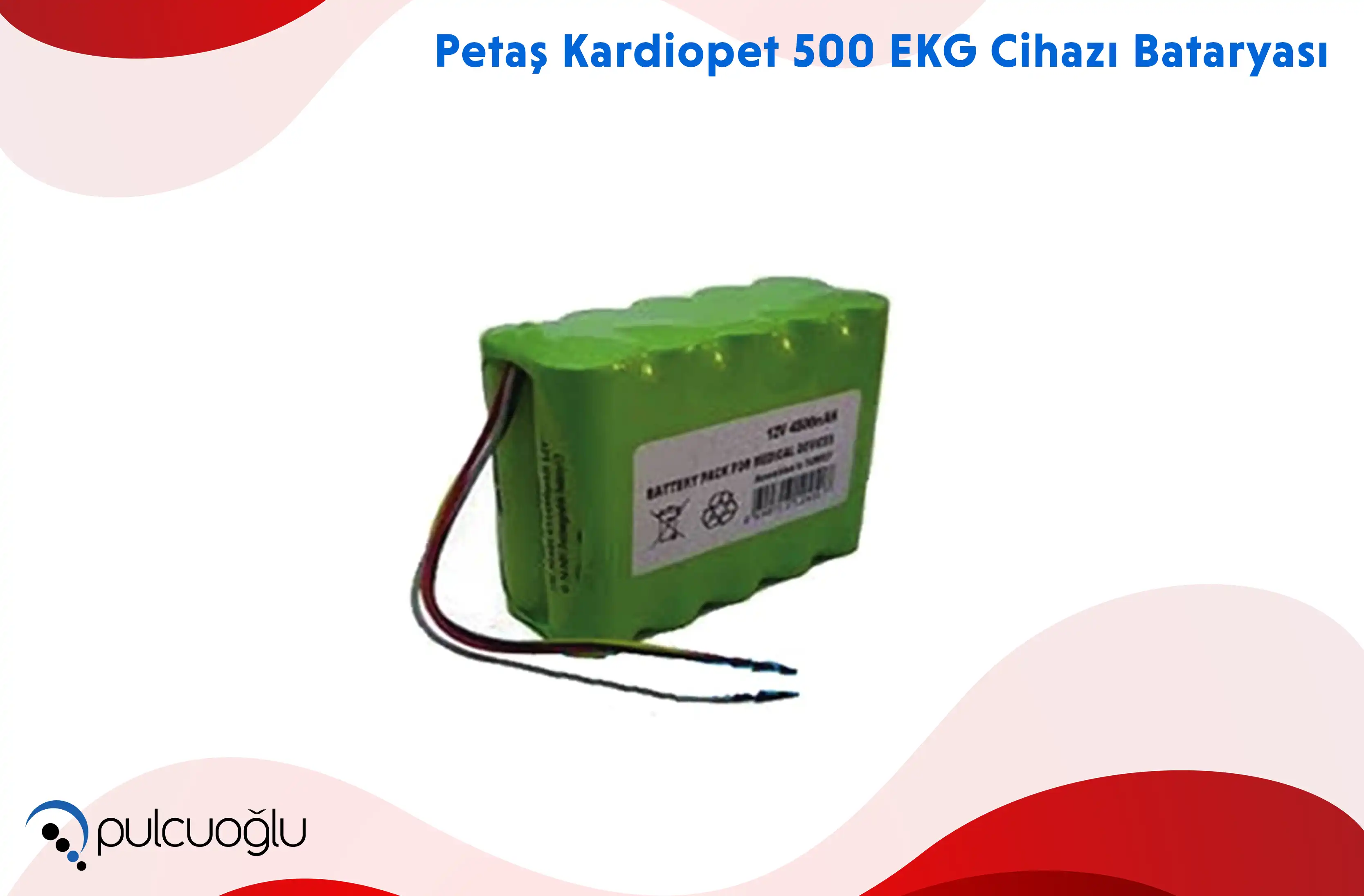 Petaş EKG Cihazı Bataryası