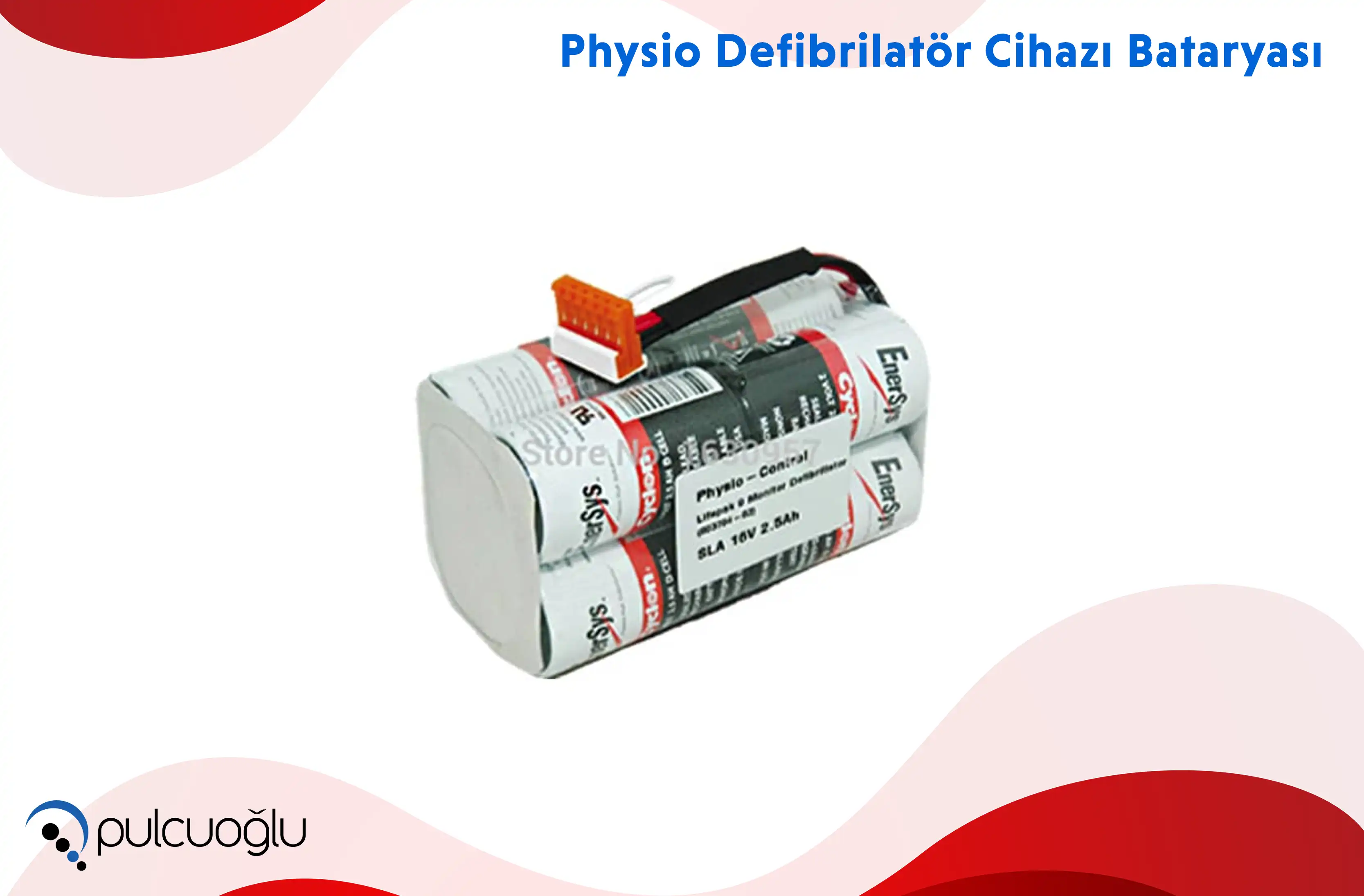 Physio Defibrilatör Cihazı Bataryası