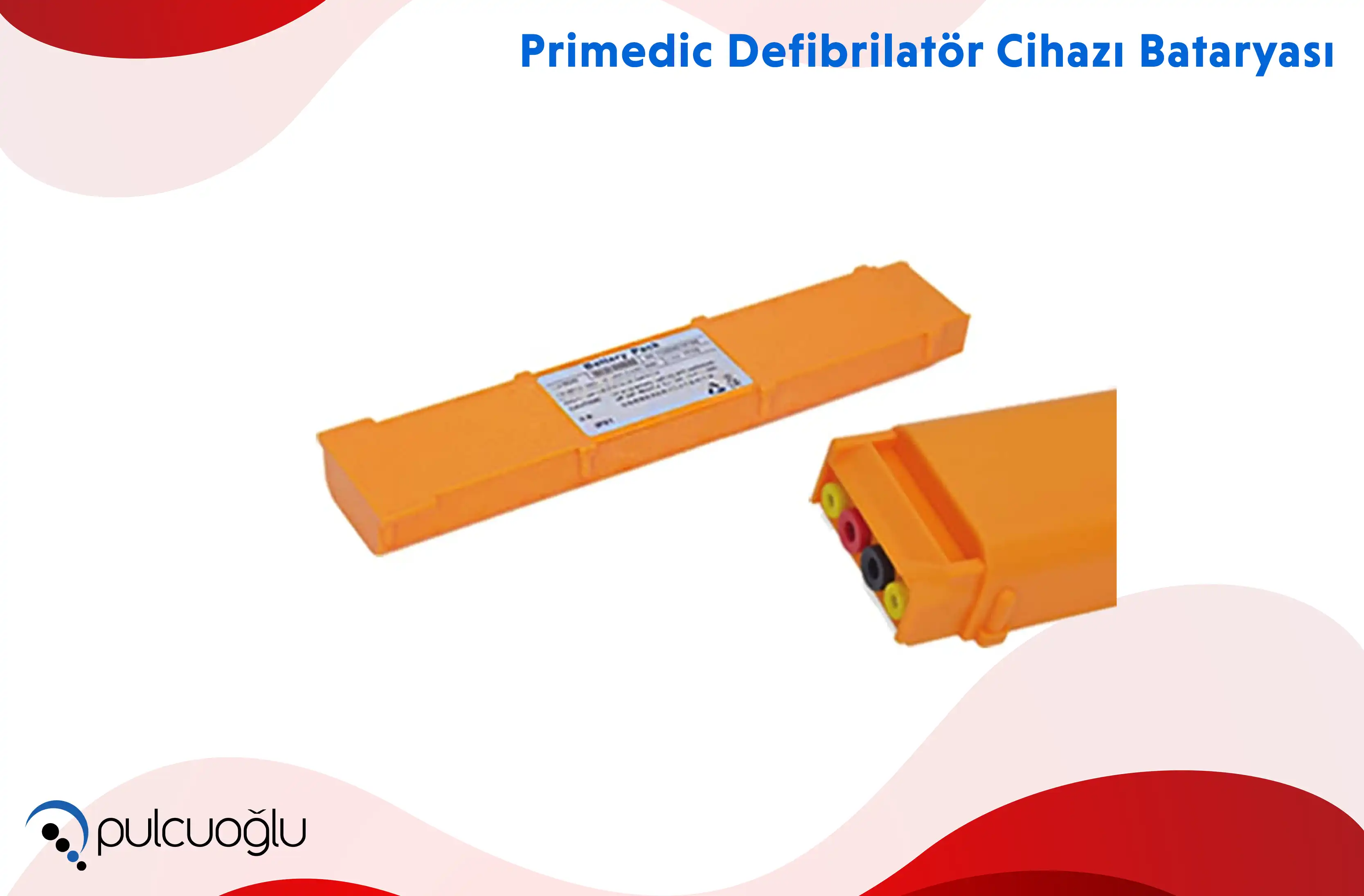 Primedic Defibrilatör Cihazı Bataryası