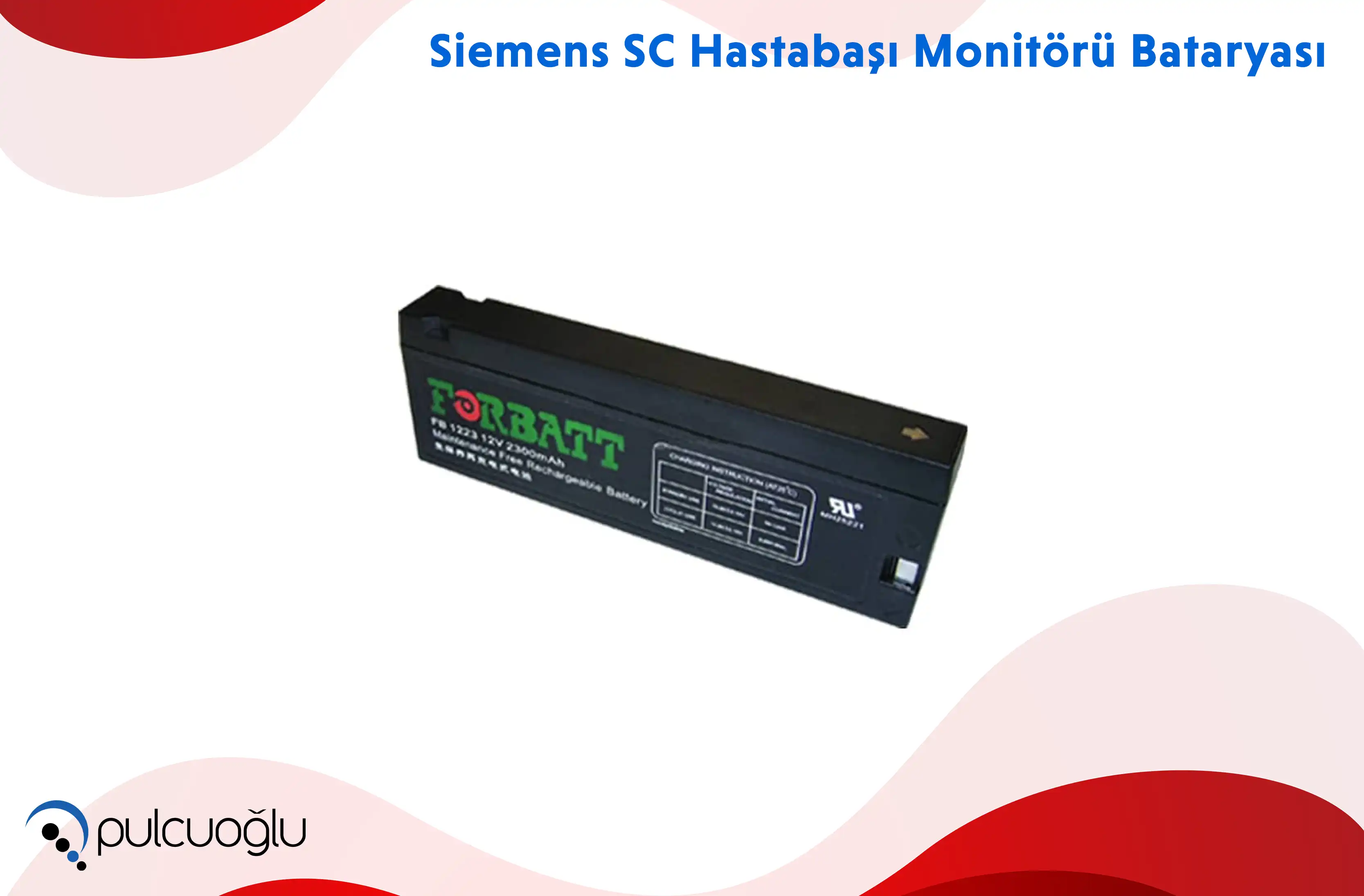 Siemens SC Hastabaşı Monitörü Bataryası